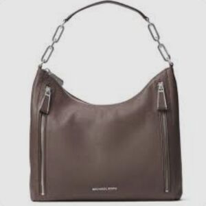 Michael Kors Matilda Leather Shoulder Bag.